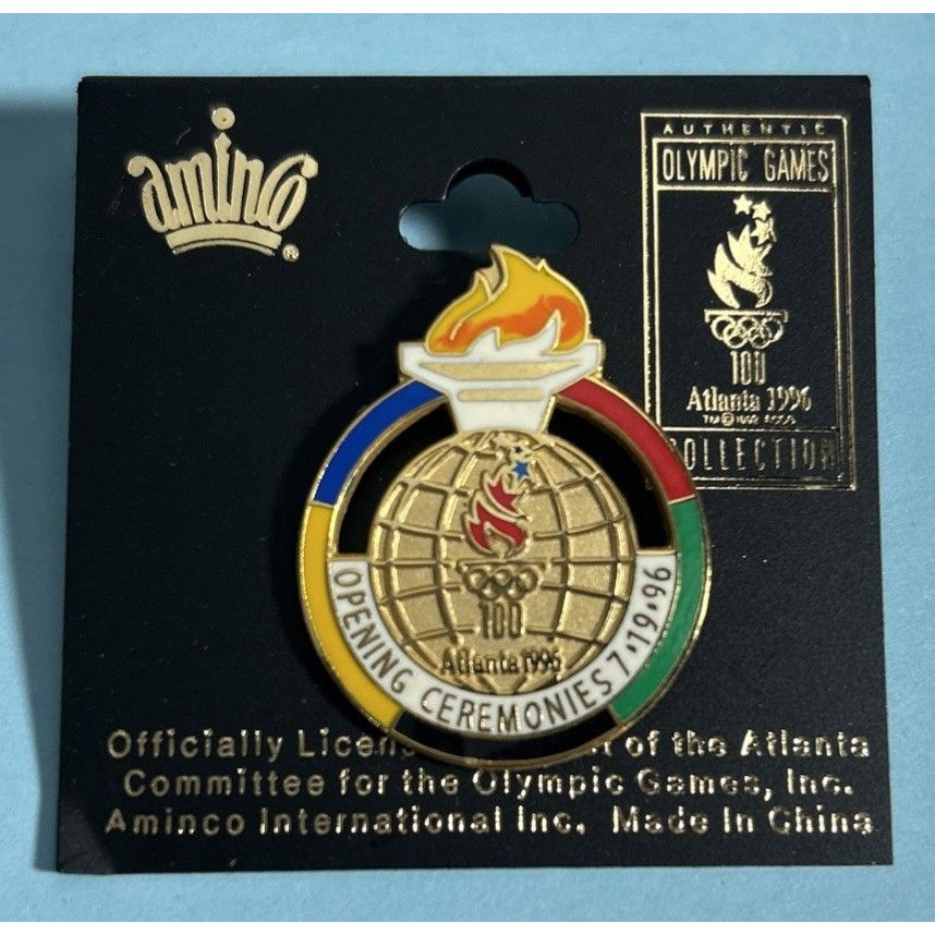 1996 Atlanta Olympics Opening Ceremonies 71996 Lapel Pin Noc